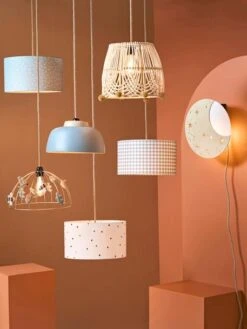 Abat-jour Pour Suspension Pois Brodés Petits Pois Beige / Multicolore - Vertbaudet 7 Abat-jour Pour Suspension Pois Brodés Petits Pois Beige / Multicolore - Vertbaudet -Maison abat jour pour suspension pois brodes petits pois 3