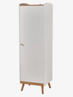 Armoire 1 Porte LIGNE CONFETTI Blanc/bois - Vertbaudet