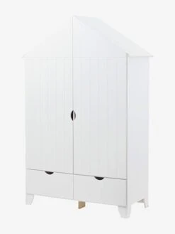 Armoire 2 Portes Holidays XL Blanc - Vertbaudet