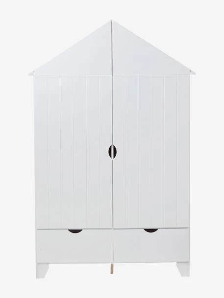 Armoire 2 Portes Holidays XL Blanc - Vertbaudet 6 Armoire 2 Portes Holidays XL Blanc - Vertbaudet – Image 6