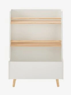 Bibliothèque Avec Fond Réversible Hanoï Blanc - Vertbaudet -Maison bibliotheque avec fond reversible hanoi 4