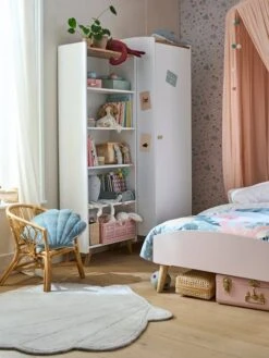 Bibliothèque LIGNE CONFETTI Blanc / Bois - Vertbaudet -Maison bibliotheque ligne confetti 4