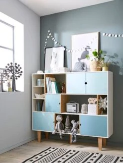 Bibliothèque LIGNE OSLO Vert - Vertbaudet 9 Bibliothèque LIGNE OSLO Vert - Vertbaudet -Maison bibliotheque ligne oslo 3