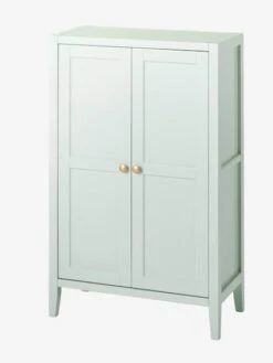 Bibliothèque / Petite Armoire 2 Portes LIGNE PARISIENNE Vert D'eau - Vertbaudet