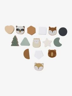 Boîte Des Animaux à Encastrer GREEN FOREST En Bois FSC® Multicolore - Vertbaudet -Maison boite des animaux a encastrer green forest en bois fsc 4