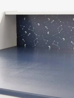 Bureau Enfant COSMOS Blanc Clair Uni Avec Decor - Vertbaudet -Maison bureau enfant cosmos 5