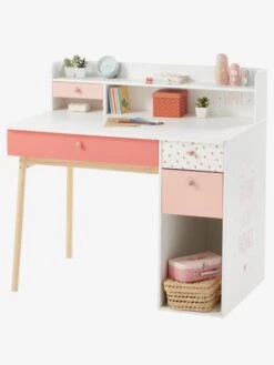 Maison 21 Bureau Enfant Léa Blanc - Bois - Vertbaudet