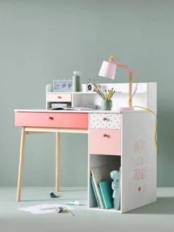 Bureau Enfant Léa Blanc - Bois - Vertbaudet -Maison bureau enfant lea 5
