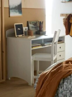 Bureau Enfant LIGNE SIRIUS Blanc - Vertbaudet -Maison bureau enfant ligne sirius 3