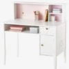 Bureau Enfant MAKE A WISH Blanc Clair Uni Avec Decor - Vertbaudet