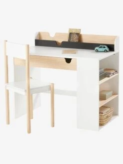 Bureau Enfant School Blanc - Bois - Vertbaudet 7 Bureau Enfant School Blanc - Bois - Vertbaudet -Maison bureau enfant school 2