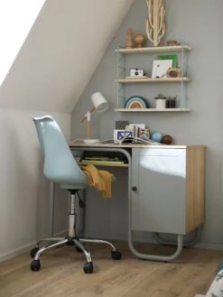 Bureau Enfant Vintage OXFORD Bleu - Vertbaudet -Maison bureau enfant vintage oxford 5