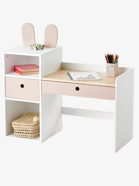 Bureau Maternelle BUNNY Blanc - Vertbaudet 2 Bureau Maternelle BUNNY Blanc - Vertbaudet – Image 2