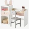 Bureau Maternelle BUNNY Blanc - Vertbaudet