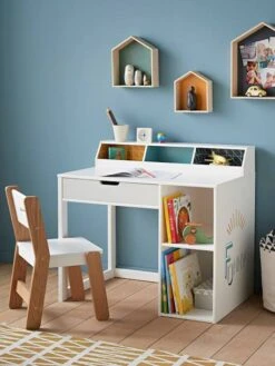 Maison 31 Bureau Maternelle LIGNE FUNNY Bleu - Vertbaudet