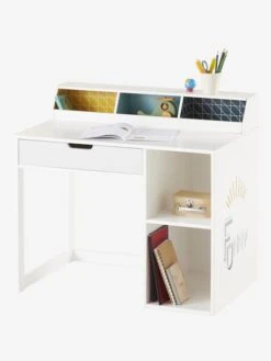 Bureau Maternelle LIGNE FUNNY Bleu - Vertbaudet -Maison bureau maternelle ligne funny 3