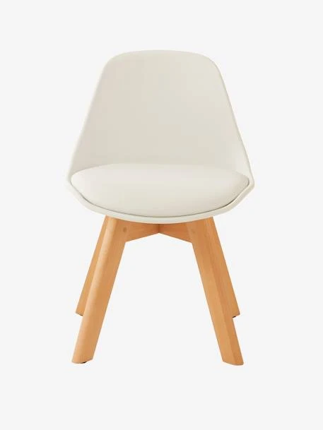 Chaise Maternelle Scandinave, Assise H 31,5 Cm Blanc - Vertbaudet 2 Chaise Maternelle Scandinave, Assise H 31,5 Cm Blanc - Vertbaudet – Image 2