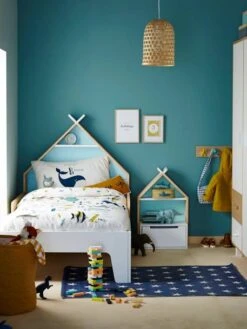 Chevet Enfant Fond Réversible Bleu Ou Rose LIGNE TIPILI Blanc - Vertbaudet 9 Chevet Enfant Fond Réversible Bleu Ou Rose LIGNE TIPILI Blanc - Vertbaudet -Maison chevet enfant fond reversible bleu ou rose ligne tipili 3