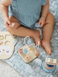 Coffret 3 Jeux D'éveil Les Amis De La Forêt En Bois FSC® Beige - Vertbaudet -Maison coffret 3 jeux deveil les amis de la foret en bois fsc 2