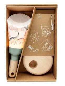 Coffret Lampe Nomade 5 En 1 Dinosauria MAISON POLOCHON Vert Sauge - Polochon -Maison coffret lampe nomade 5 en 1 dinosauria maison polochon 3