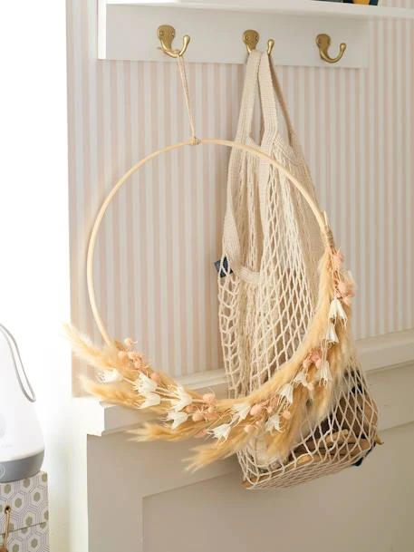 Couronne De Fleurs Séchées Rose - Vertbaudet 2 Couronne De Fleurs Séchées Rose - Vertbaudet – Image 2