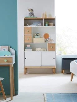 Etagère-bibliothèque LIGNE CONFETTI Blanc - Vertbaudet -Maison etagere bibliotheque ligne confetti 4