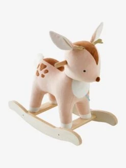 Faon à Bascule En Bois FSC® Multicolore - Vertbaudet -Maison faon a bascule en bois fsc 5