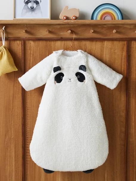 Gigoteuse Manches Amovibles En Sherpa PANDA écru - Vertbaudet 4 Gigoteuse Manches Amovibles En Sherpa PANDA écru - Vertbaudet – Image 4