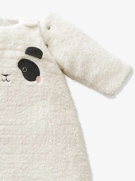 Gigoteuse Manches Amovibles En Sherpa PANDA écru - Vertbaudet 5 Gigoteuse Manches Amovibles En Sherpa PANDA écru - Vertbaudet – Image 5