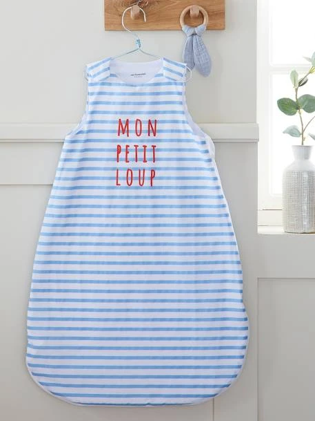 Gigoteuse Spécial été MON PETIT LOUP Rayure Bleue - Vertbaudet 3 Gigoteuse Spécial été MON PETIT LOUP Rayure Bleue - Vertbaudet – Image 3