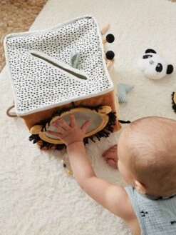 Grand Cube D'activités En Tissu TANZANIE Multicolore - Vertbaudet 9 Grand Cube D'activités En Tissu TANZANIE Multicolore - Vertbaudet -Maison grand cube dactivites en tissu tanzanie 3