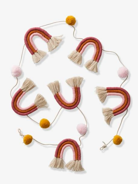 Guirlande Pompons Et Arc-en-ciel Multicolore - Vertbaudet 1 Guirlande Pompons Et Arc-en-ciel Multicolore - Vertbaudet