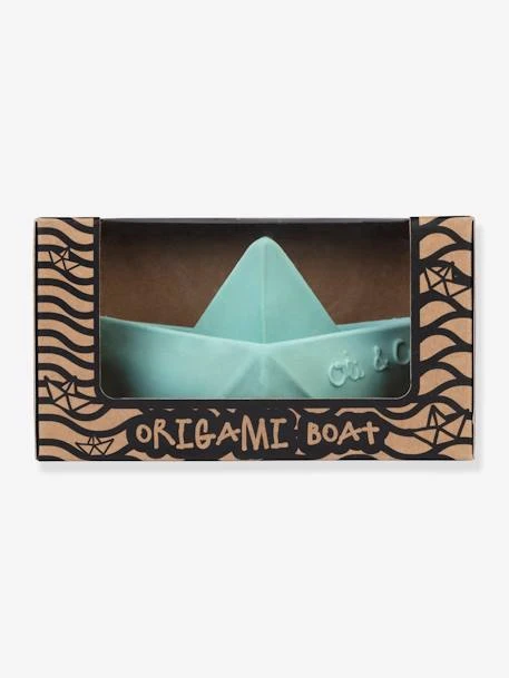 Jouet De Bain Bateau Origami - OLI & CAROL Menthe - Oli Et Carol 5 Jouet De Bain Bateau Origami - OLI & CAROL Menthe - Oli Et Carol – Image 5