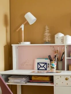 Lampe De Bureau Articulée Bois Et Métal Ecru & Bois - Vertbaudet -Maison lampe de bureau articulee bois et metal 5