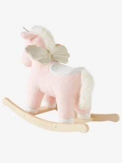 Licorne à Bascule FSC® Rose - Vertbaudet -Maison licorne a bascule fsc 2