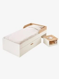 Lit Enfant Multi Rangements HAPPY Blanc - Vertbaudet 8 Lit Enfant Multi Rangements HAPPY Blanc - Vertbaudet -Maison lit enfant multi rangements happy 2