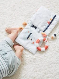 Livre D'éveil Accordéon LEON SUR LE PONTON Multicolore - Vertbaudet -Maison livre deveil accordeon leon sur le ponton 4