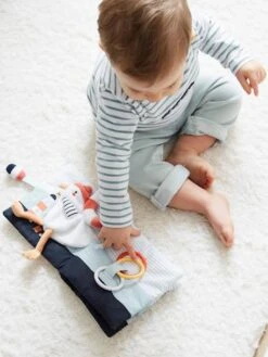 Livre D'éveil Accordéon LEON SUR LE PONTON Multicolore - Vertbaudet -Maison livre deveil accordeon leon sur le ponton 5