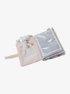 Livre Photos + Activités CHAT ROSE Rose - Vertbaudet -Maison livre photos activites chat rose 2