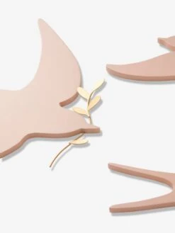 Lot De 3 Hirondelles Murales Rose Clair Uni - Vertbaudet -Maison lot de 3 hirondelles murales 5