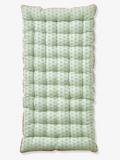 Matelas De Sol Bi Matière PALMETTES Vert - Vertbaudet