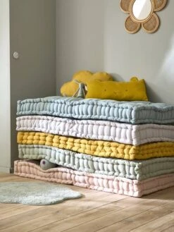 Matelas De Sol Style Futon Ocre - Vertbaudet 9 Matelas De Sol Style Futon Ocre - Vertbaudet -Maison matelas de sol style futon 3