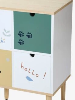 Meuble 6 Bacs Jungle Blanc - Vertbaudet 11 Meuble 6 Bacs Jungle Blanc - Vertbaudet -Maison meuble 6 bacs jungle 5