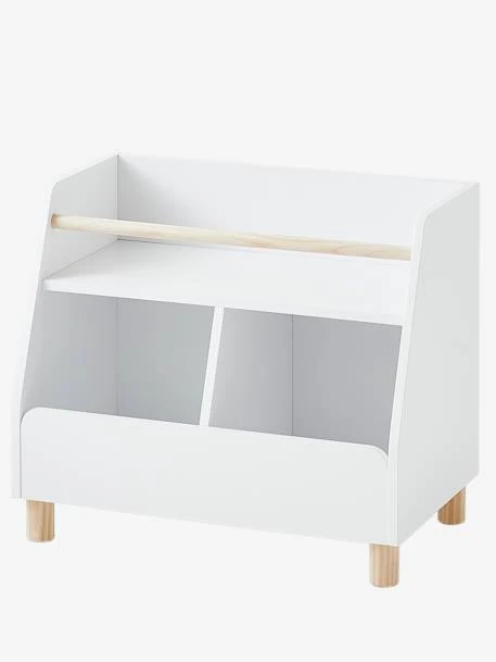 Meuble De Rangement Mixte étagère + Bacs LIGNE PTILOU Blanc/bois - Vertbaudet 2 Meuble De Rangement Mixte étagère + Bacs LIGNE PTILOU Blanc/bois - Vertbaudet – Image 2