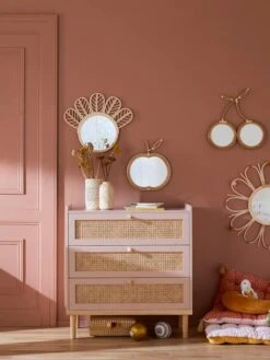 Miroir Rotin Sioux Beige Clair - Vertbaudet -Maison miroir rotin sioux 2