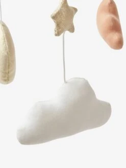 Mobile Lune Et étoiles Glitter Marron - Vertbaudet -Maison mobile lune et etoiles glitter 4