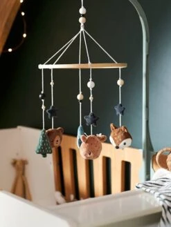 Maison 15 Mobile Musical GREEN FOREST Beige / Multicolore - Vertbaudet