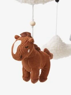 Mobile Musical PETIT NOMADE Beige / Caramel - Vertbaudet -Maison mobile musical petit nomade 2