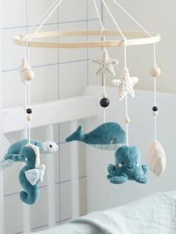 Mobile Musical SOUS L'OCÉAN Bleu / Multicolore - Vertbaudet 10 Mobile Musical SOUS L'OCÉAN Bleu / Multicolore - Vertbaudet -Maison mobile musical sous locean 4