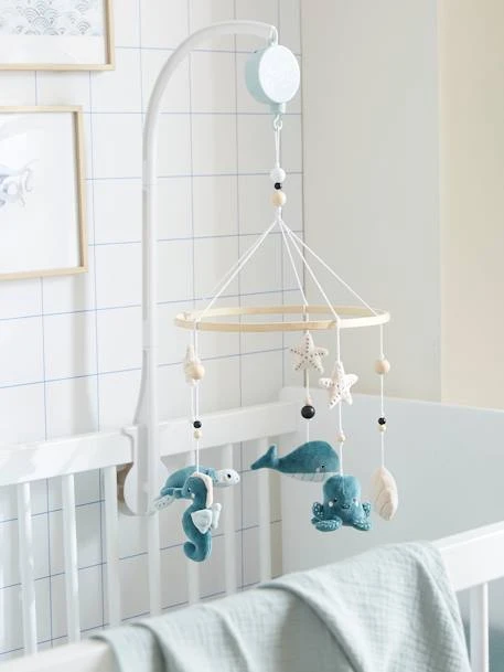 Mobile Musical SOUS L'OCÉAN Bleu / Multicolore - Vertbaudet 6 Mobile Musical SOUS L'OCÉAN Bleu / Multicolore - Vertbaudet – Image 6